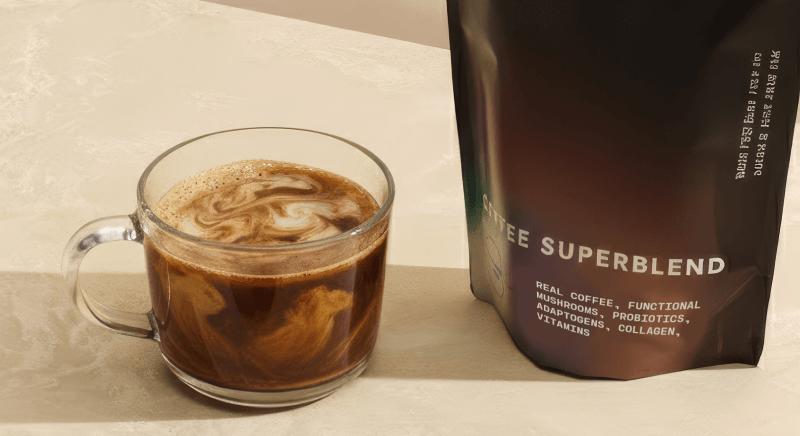 Atlas+ Superblend Latte mushroom coffee